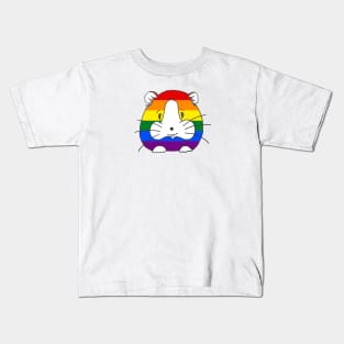 Gay Pride Guinea Pig Kids T-Shirt